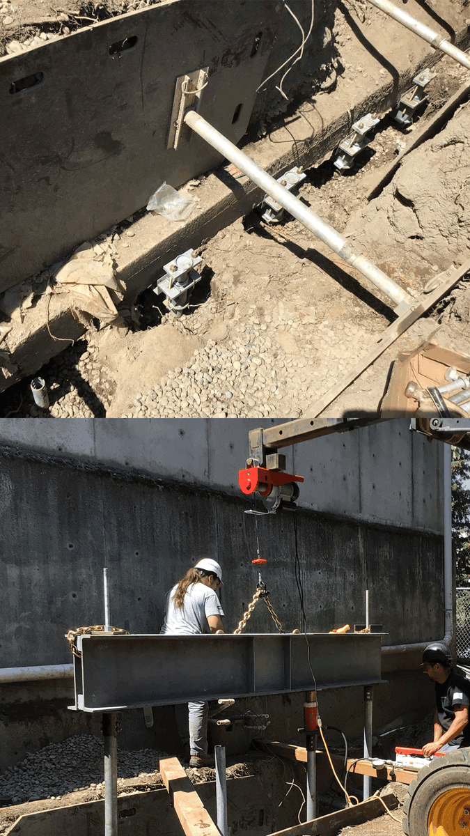Square Pile Inspection Structural Foundation Inspection | J2 Building Consultants