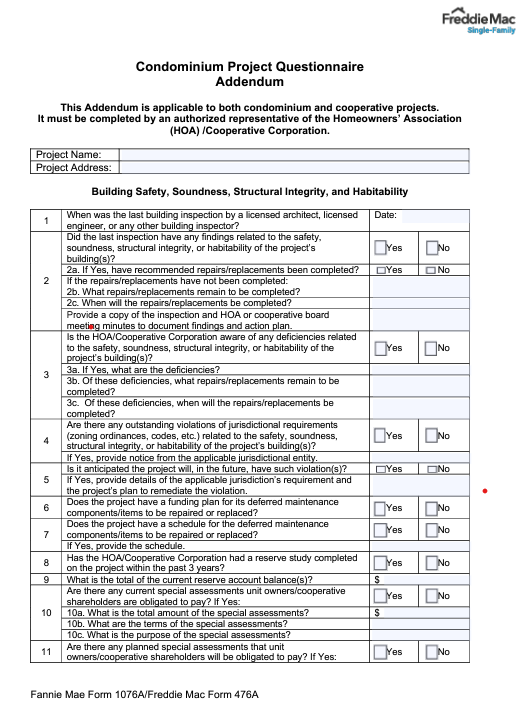 Fannie Mae Form 1076a preview full image-1