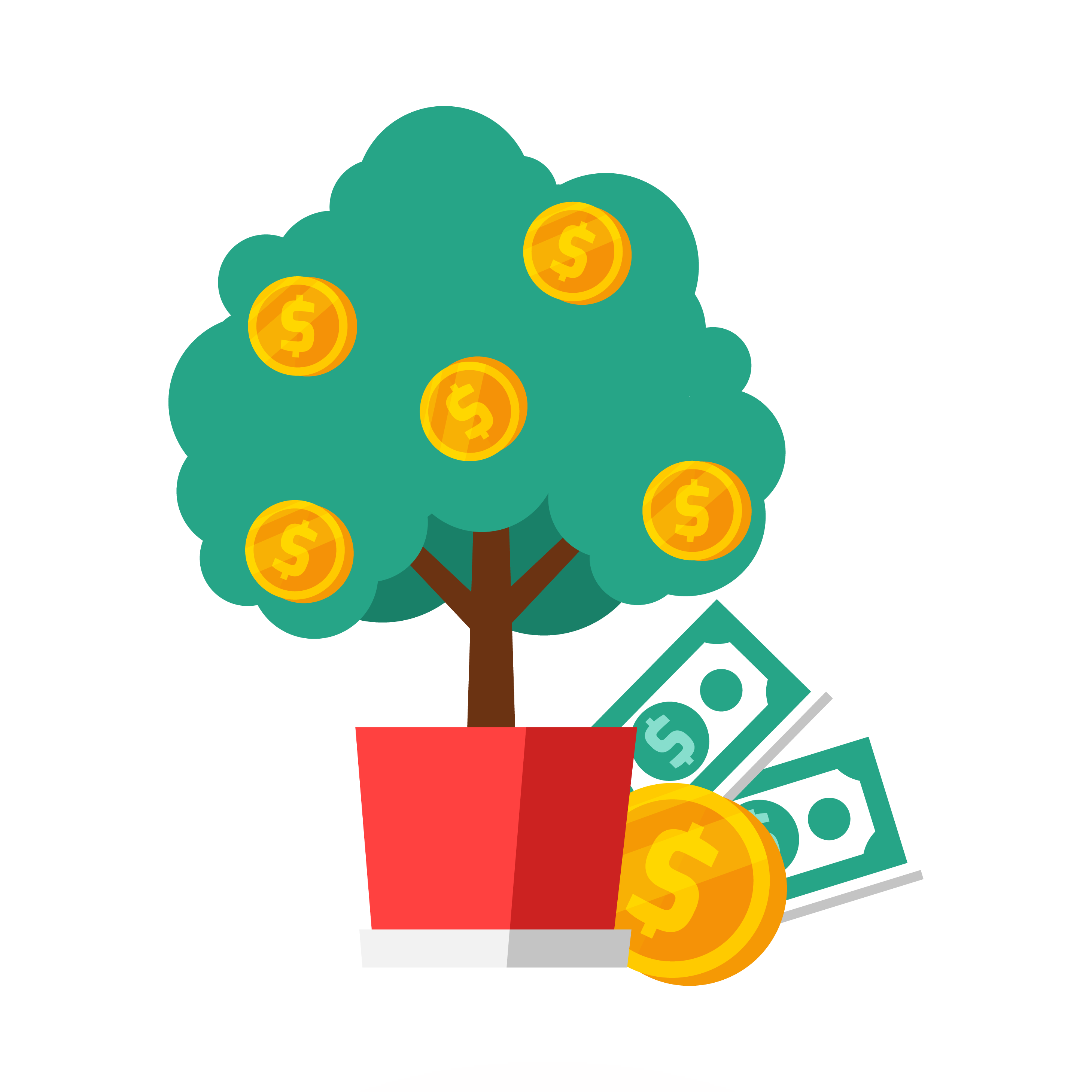 Finance Art_Money Tree